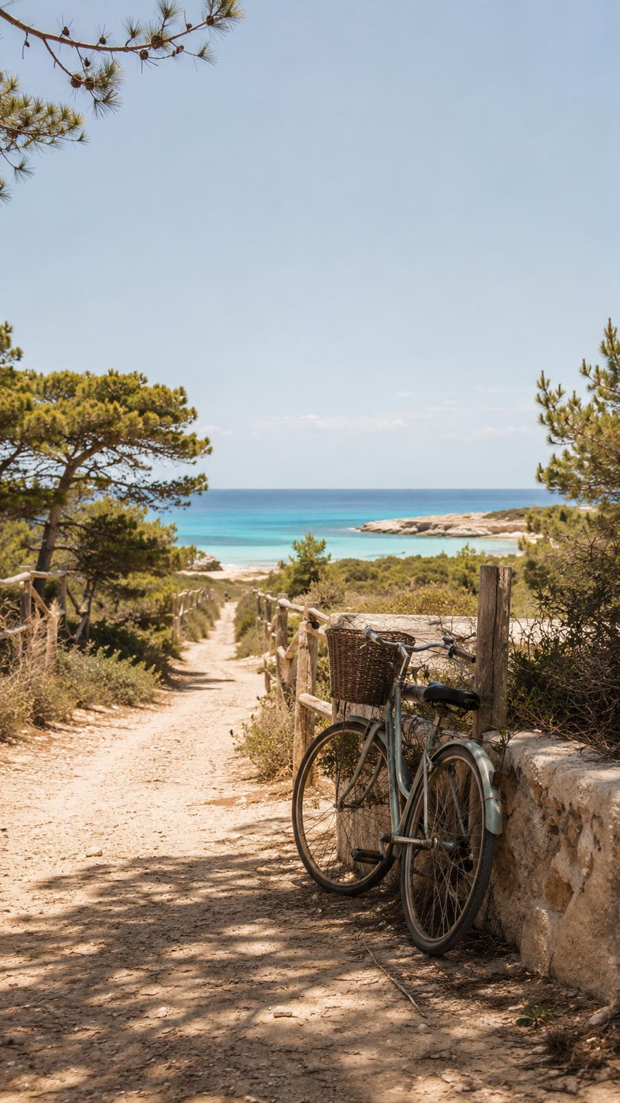 Countryside path in Ibiza